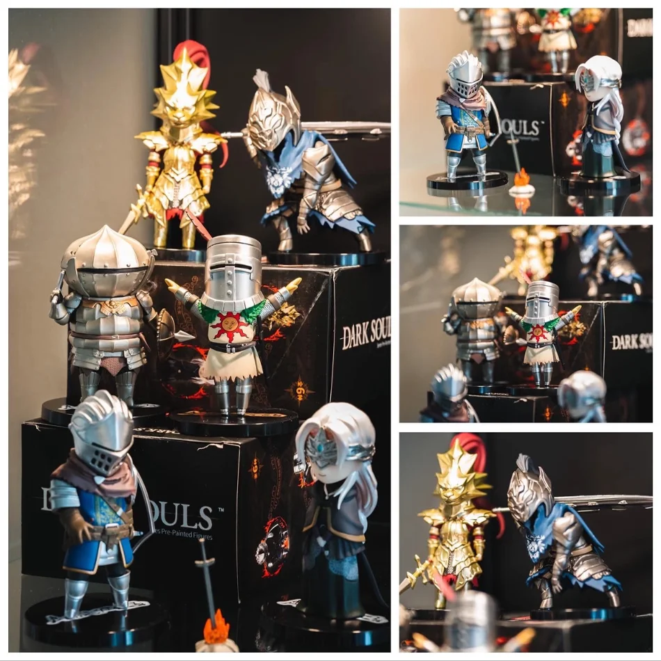 Anime Dark Souls Siegward The Fire Keeper Solaire Artorias Ornstein Anime Figure PVC Collection Model Doll Toy