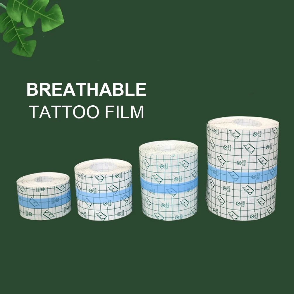 10M Non-woven Fabric film Waterproof Transparent Tape Breathable Tattoo Film Tattoo Aftercare for Healing Tattoo Accessories