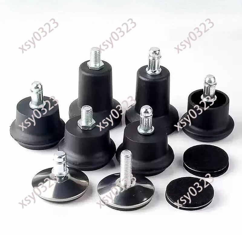 

Office Chair Fixed Foot Pads, Anti Slip Chair Feet Nails Replacement for Lifting Stool Parts