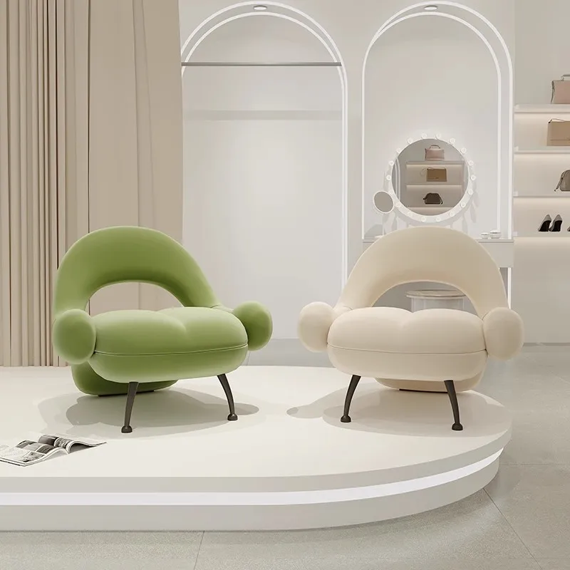 

Современные стулья для гостиной для макияжа, складные одиночные роскошные стулья для гостиной, кресла, шезлонги, мебель для салона