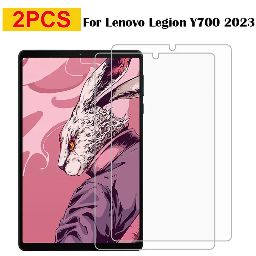 

2pcs HD Screen Protector Anti-scratch 2.5D Arc Tablet Screen Film 8.8inch 9H Hardness Tempered Glass for Lenovo Legion Y700 2024