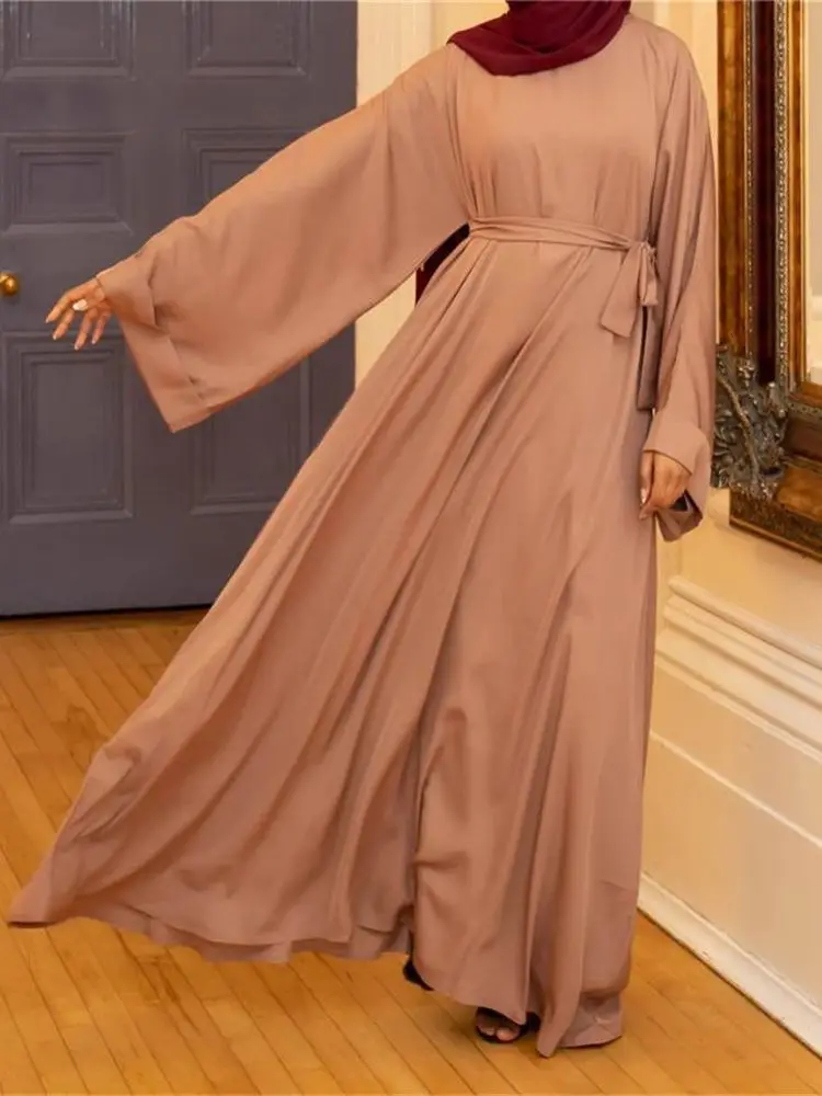 

Abaya Dubai Turkey Muslim Fashion Hijab Dress Kaftan Islam Clothing African Maxi Dresses For Women Vestido Robe Musulman De Mode