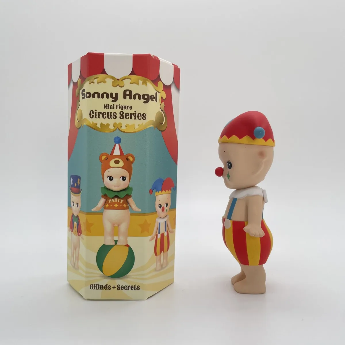Sonny Angel Mini Figure Circus series 2019 No box No bag Blind Box Clown Bear Elephant Circus Tent Silk Hat Rabbit SAS65602