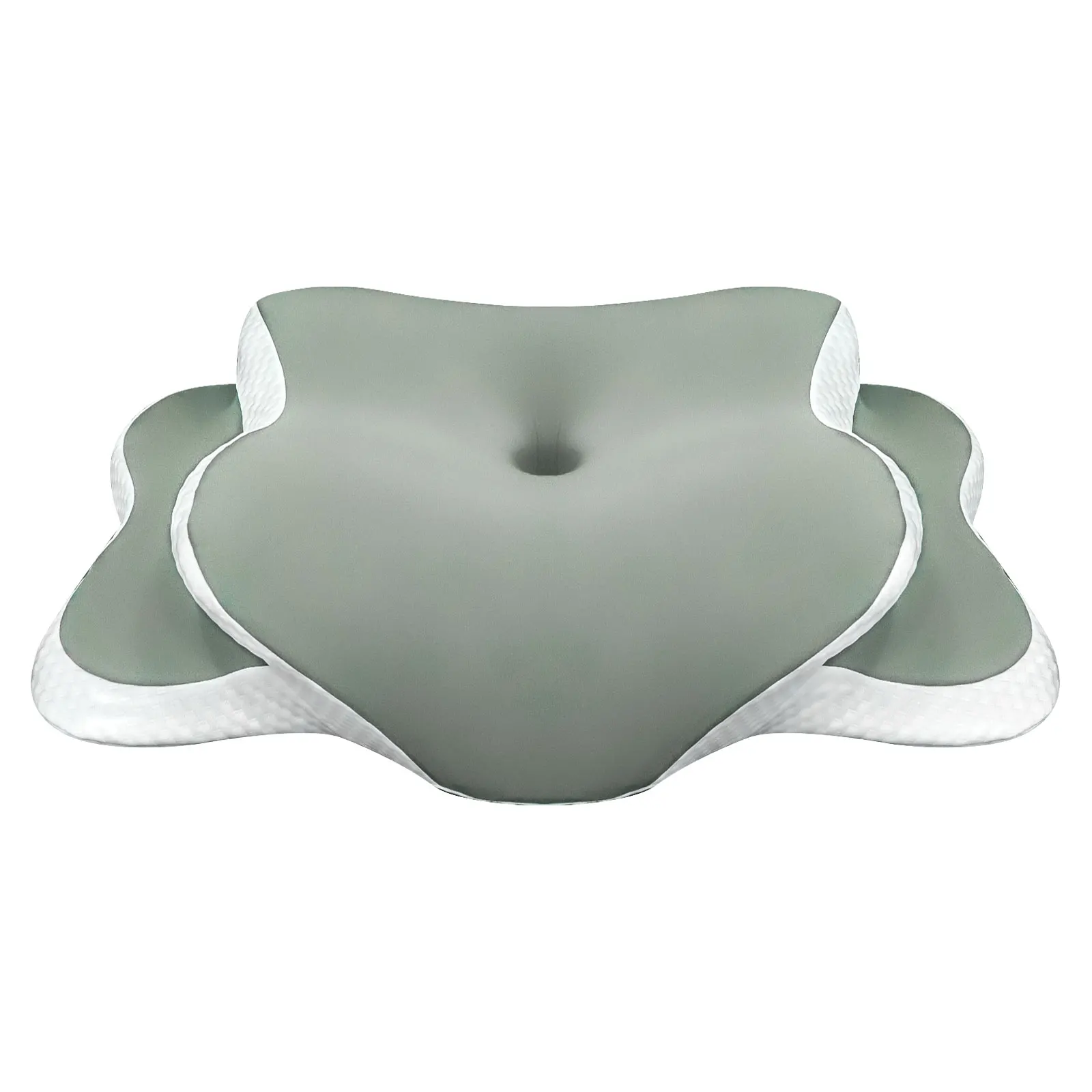 Traagschuimkussen Cervicaal kussen Nekpijnverlichting Contour Ergonomische orthopedische neksteun voor zijkant Rug Maag Sleeper Gift