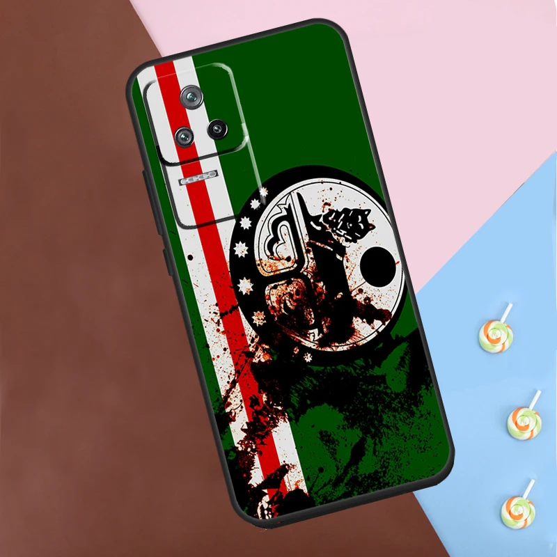 Chechnya Chechen Flag Case For Xiaomi 13T 14 Pro 11T 12T 12 13 Lite POCO X6 X3 X4 X5 Pro F3 F5 M5s M6 Pro Cover