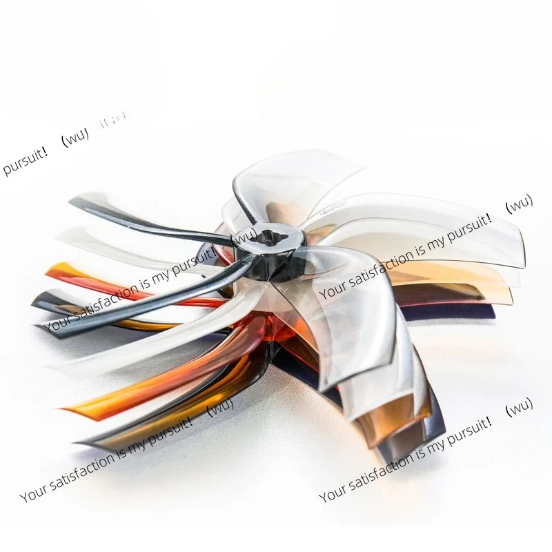 Hélice canalizada ZOCI-D90 de 5 aspas y 3,5 pulgadas para carreras con visión en primera persona, ala fija voladora elegante cruzada