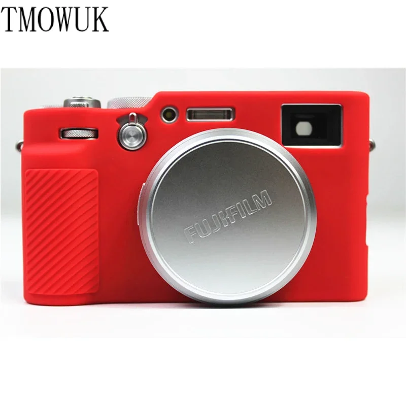 ل Fujifilm x100v الأكمام الواقية x100v قذيفة سيليكون حقيبة الكاميرا x100v