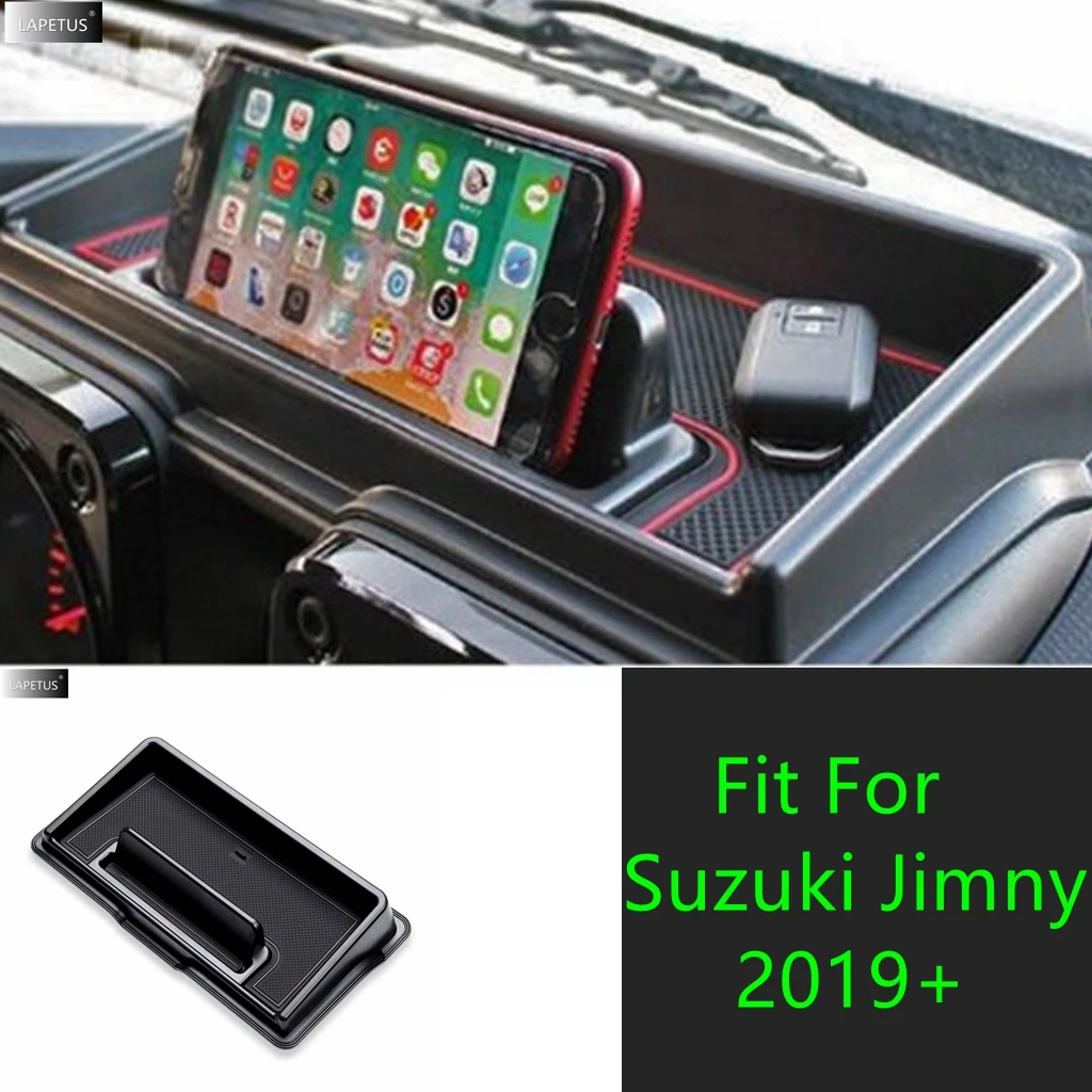 

Auto Dashboard Console Storage Box Organizer Stowing Tidying Holder Tray Decoration Accessories Fit For Suzuki Jimny 2019 - 2025