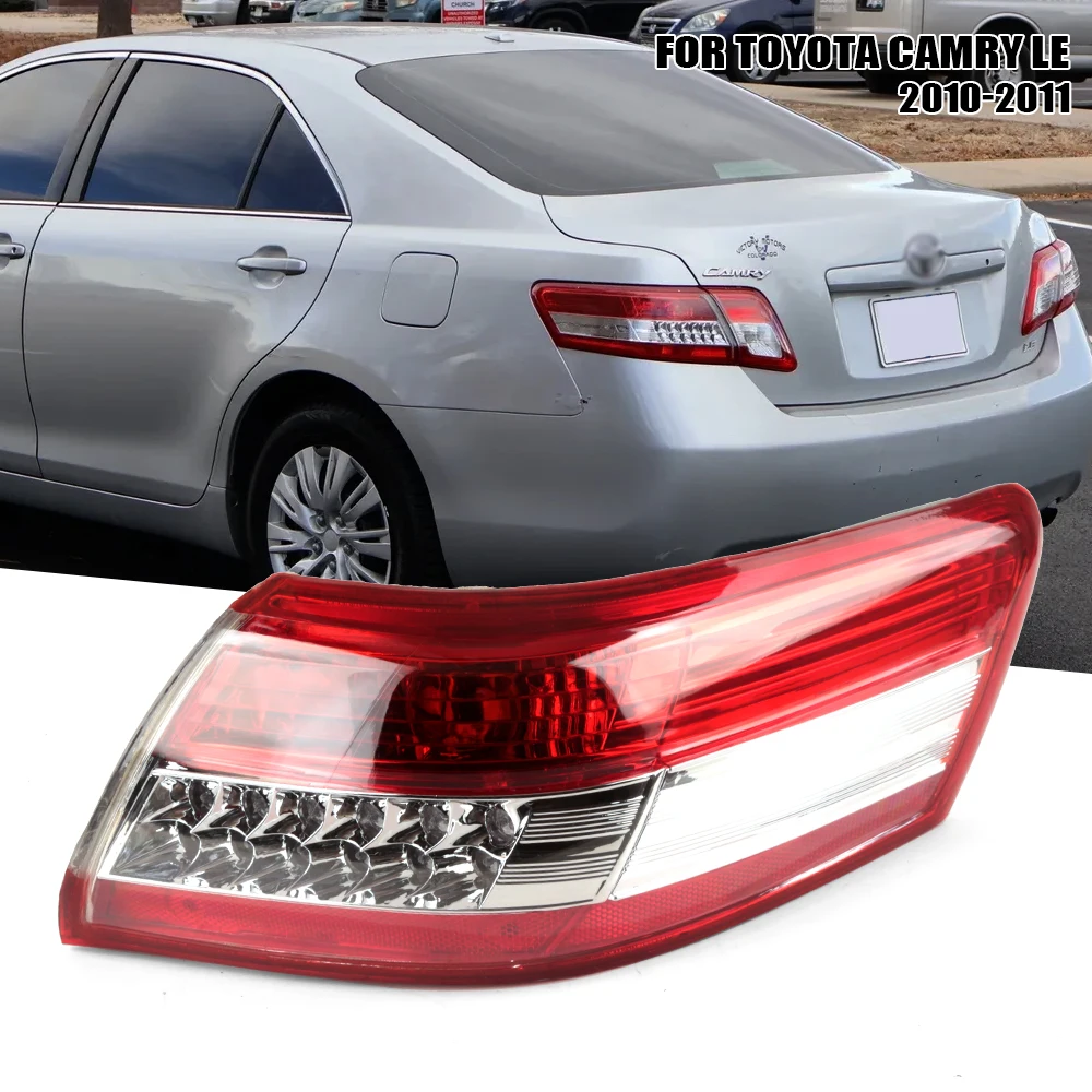 Lampa czerwony ogon z lewej/prawej strony do TOYOTA Camry ACV40 2010 2011 tylne światło światło hamowania z drutem Harne