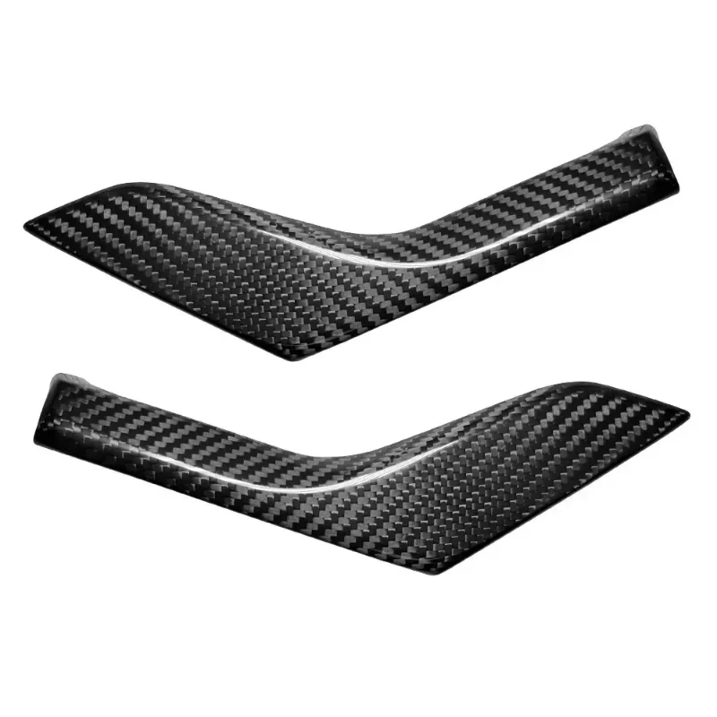 

For Porsche 911 992 Real Dry Carbon Fiber 2019-2025 Interior Decoration Glossy Door Black Handle Cover Modification Accessories