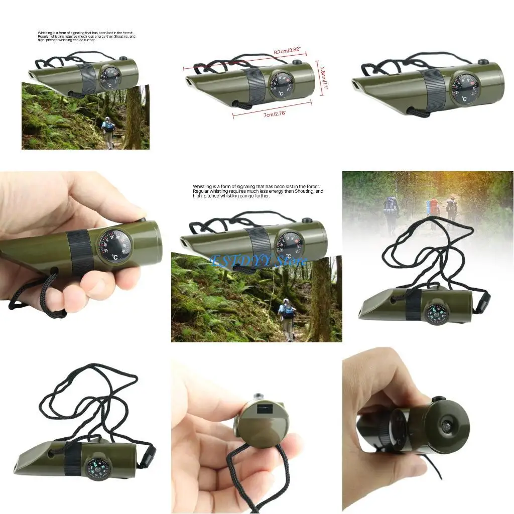 

G6DE Hiking, Fishing Sports Whistles, Safety Emergency with Lanyard
