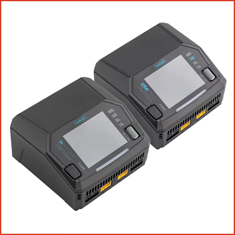 Toolkitrc M6DAC PRO 300W / M6DAC V2 200W Fast Charger For RC Lipo LiFe NiMH Battery & 10W Wireless Charger