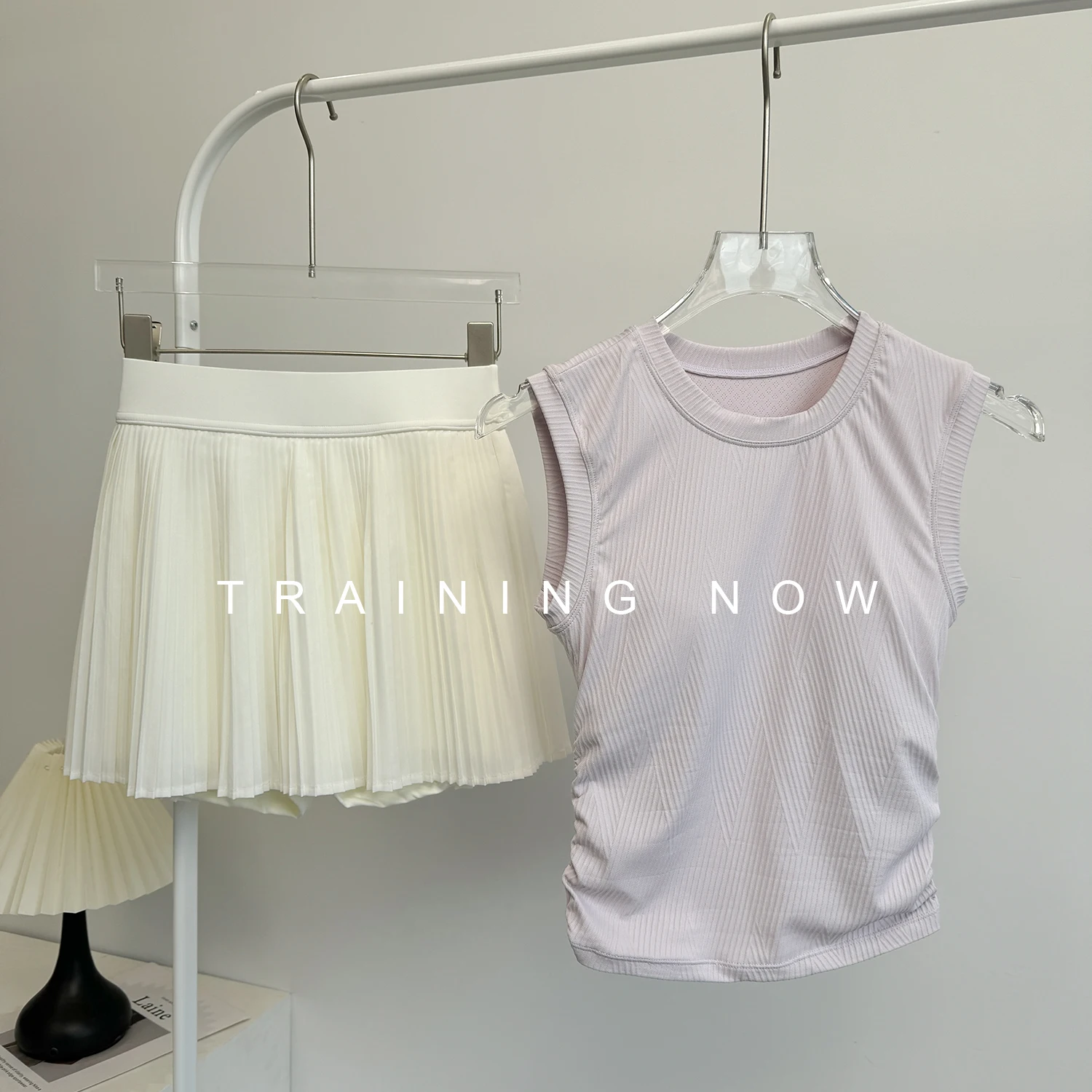 

Badminton sports suit for women new high-end tennis uniform running fitness suit summer yoga quick-drying skirt