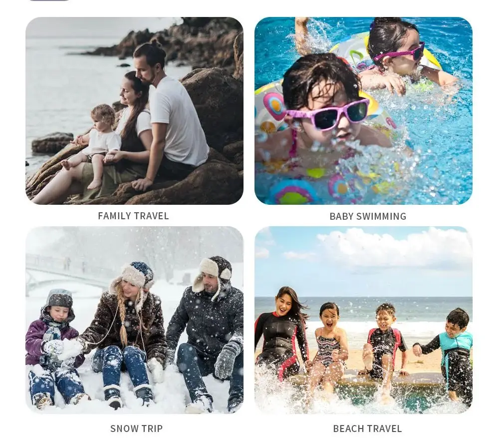 HappyFlute Fashion Print 2 sztuk/zestaw 18*25CM gładka kieszeń na zamek błyskawiczny wielofunkcyjne zastosowanie wielokrotnego użytku i zmywalna torba podróżna na mokro