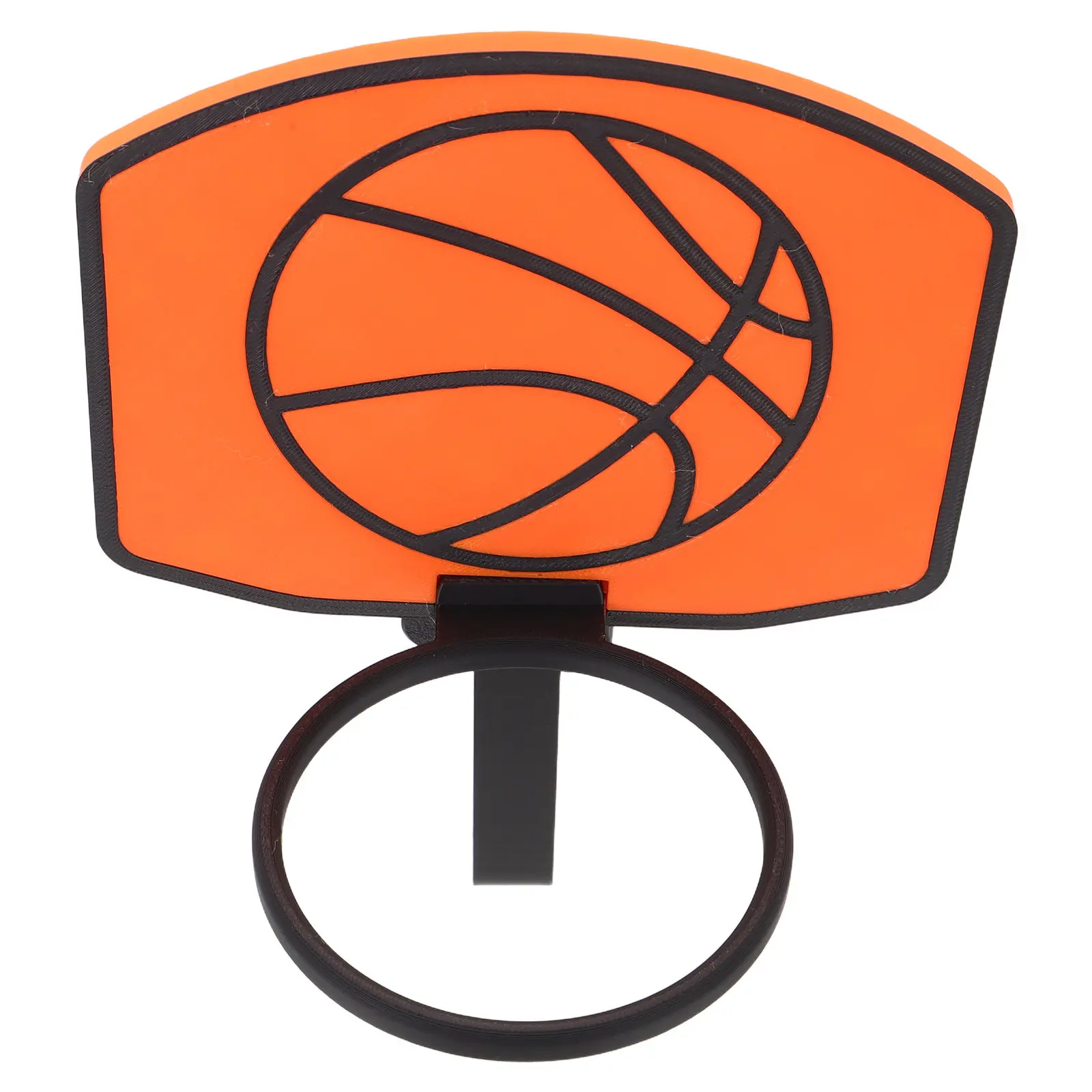 Basketball Trash Can Hoop Mini Clip Backboard for Office Bedroom Indoor Trash Can Decorative Basketball Clip Mini Hoop