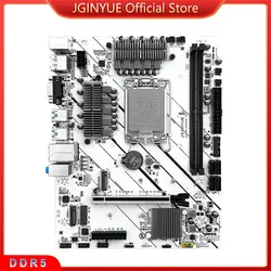 JGINYUE B760M płyta główna LGA 1700 obsługa procesora Intel Core i3/i5/i7/i9 12. 13. dwukanałowa pamięć DDR5 B760M-GAMING D5