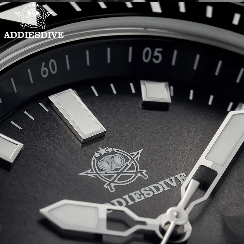 

Мужские часы ADDIESDIVE, кварцевые часы для дайвинга из нержавеющей стали, 200 м, суперсветящиеся роскошные часы, новые часы Reloj hombre