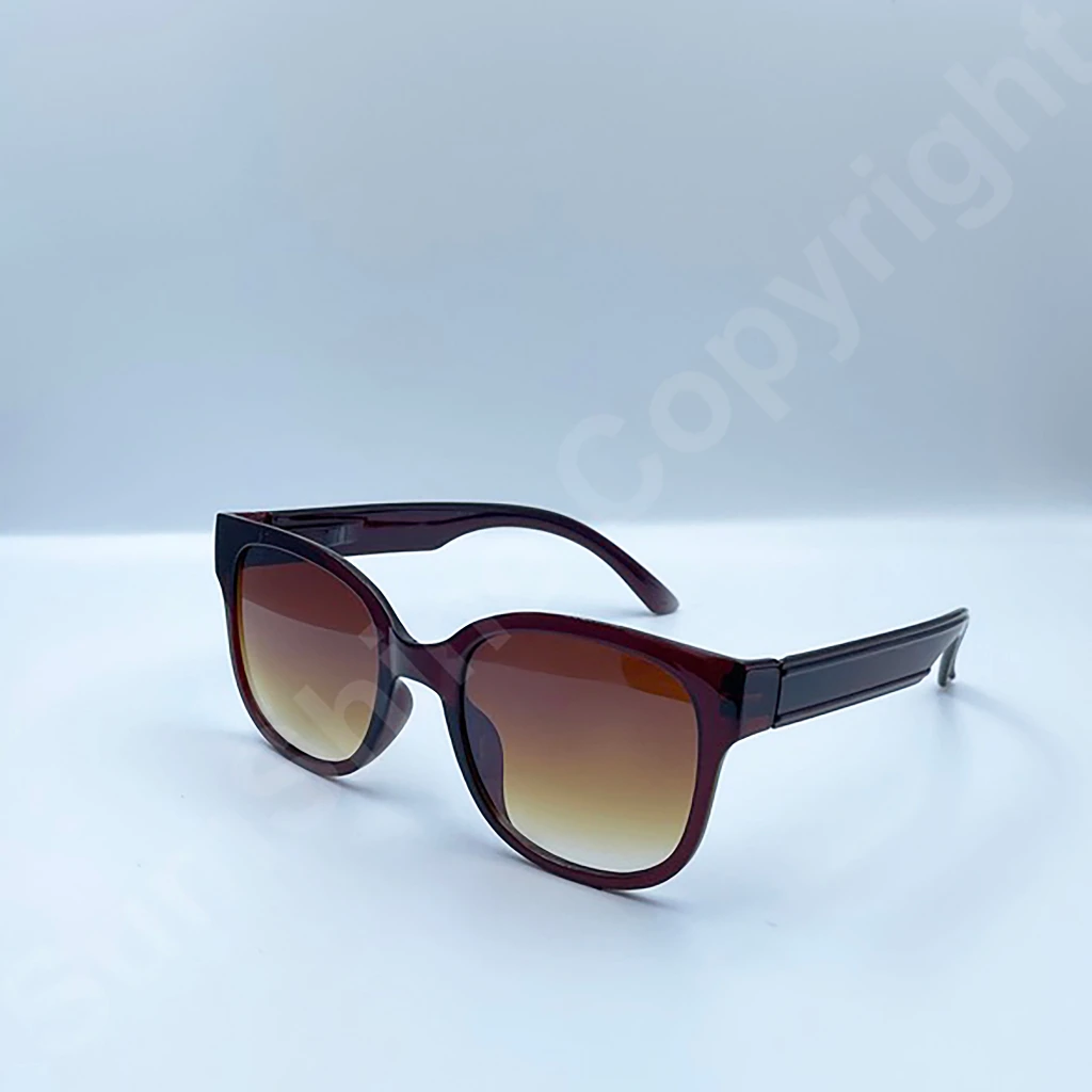 Moda-óculos unisex com proteção UV, caixa de vidro, presente