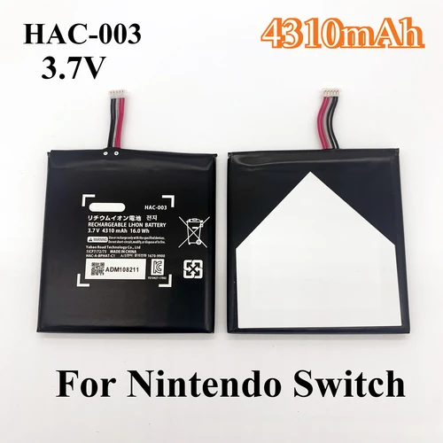 Nuevo 1-20 Piezas Hac-003 Hac-001 Batería Recargable 3,7 V