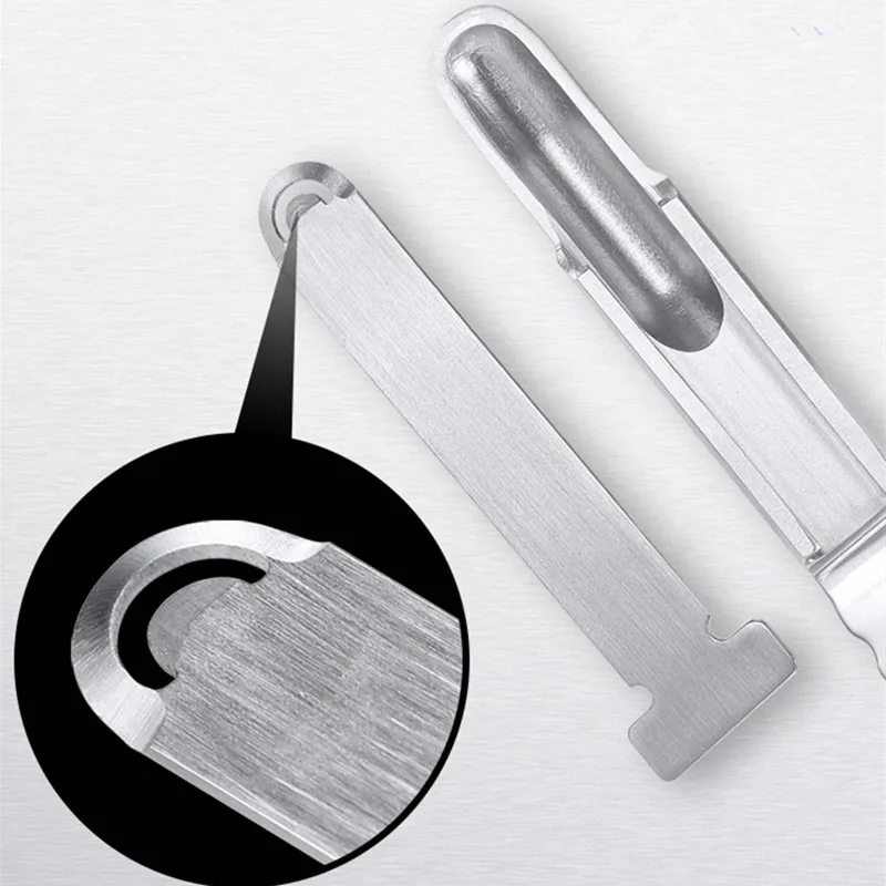 Dental Implant Bone Scraper Straight/curved Implant Instrument Dental Tool Surgical Collector - Image 2