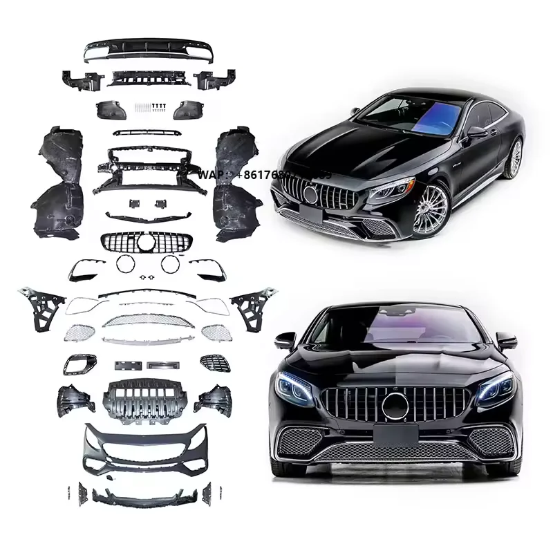 Perfect Fitment S Class Coupe C217 S65 Body Kit 2014-2020 Body Parts Car Modified Accessories