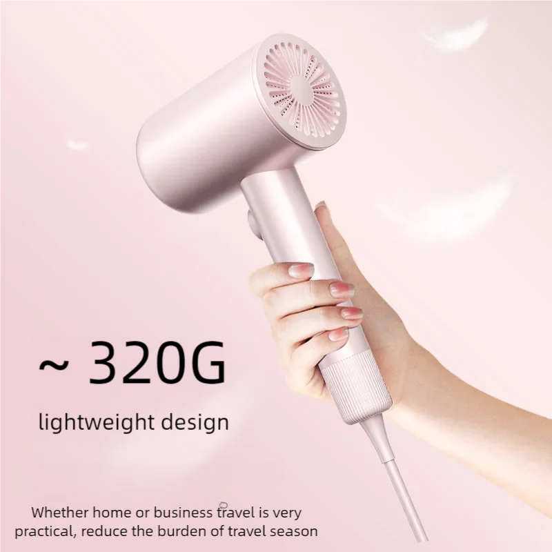 Professional Hair Dryer Hot Cold Wind Air Brush Hairdryer Negative Lonic Blow Dryer Strong PowerDryer Salon Tool 1400W BlowDryer