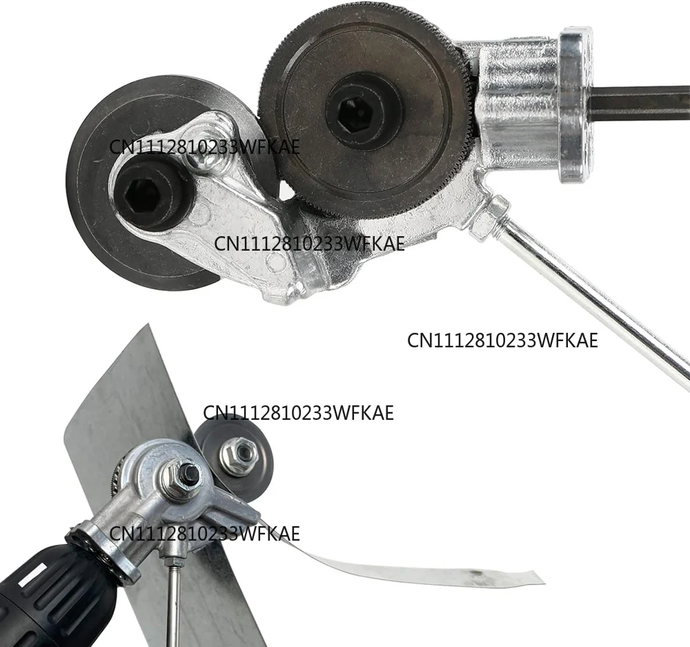 Metal tooth drill accessories and adapters for metal cutting