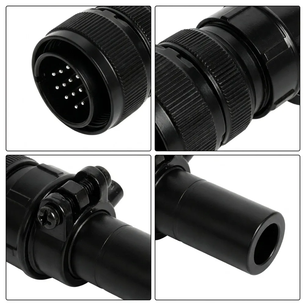 14pin Metal Male Plug- Connector Industrial Aviation Connector For Miller For Hobart TIG- MIG- Welder-