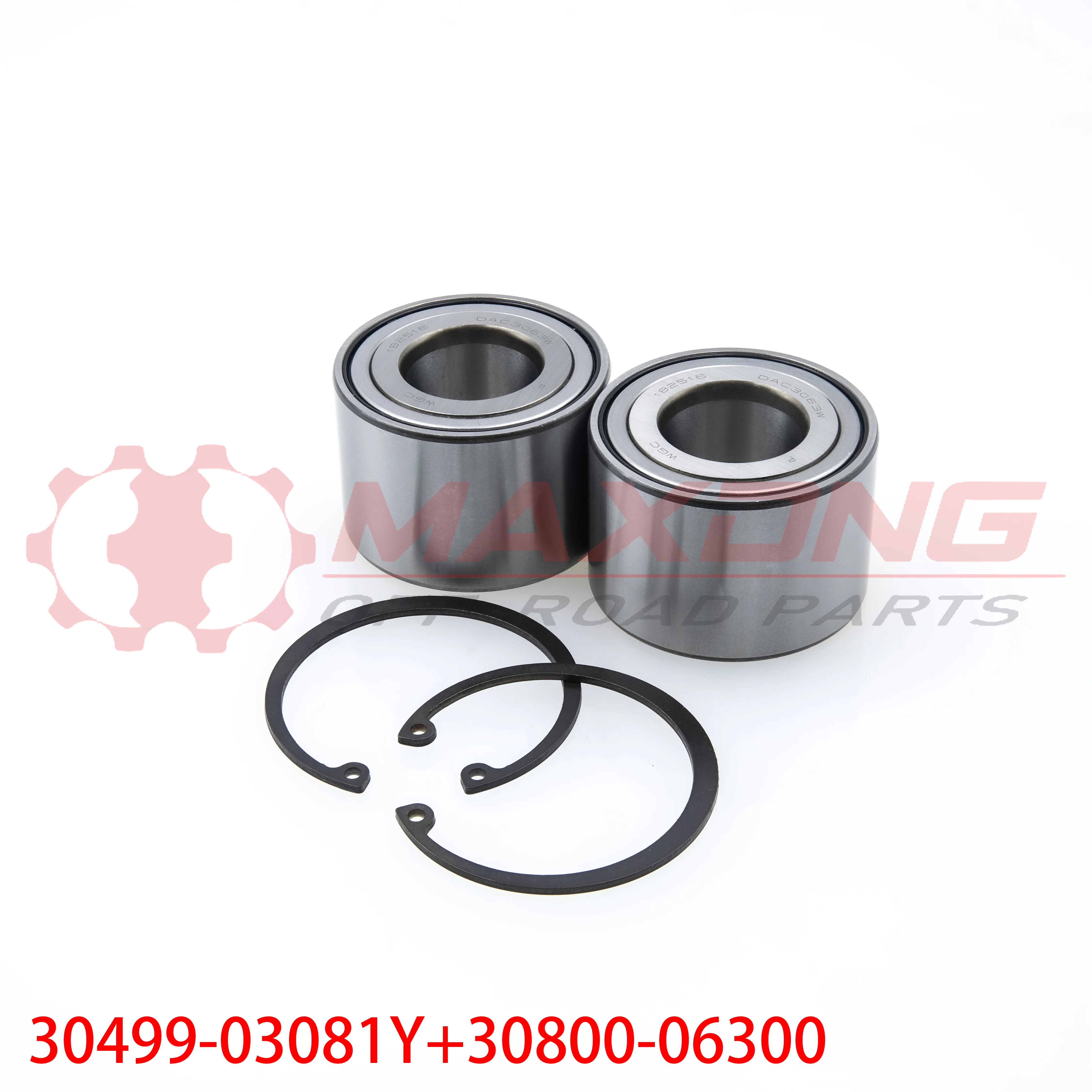 ATV UTV PARTS 2PCS WGC BEARING,HUB FOR CFMOTO CF400 CF500 CF600 CF800 CF1000 SERIES PARTS NUMBER 30499-03081Y+30800-06300