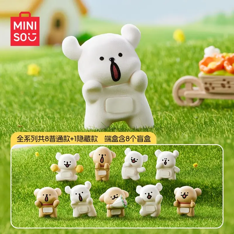

MINISO Mingchuang Premium Line Puppy Maltese Car Aromatherapy Blind Box Pendant Ornament Desktop Dormitory
