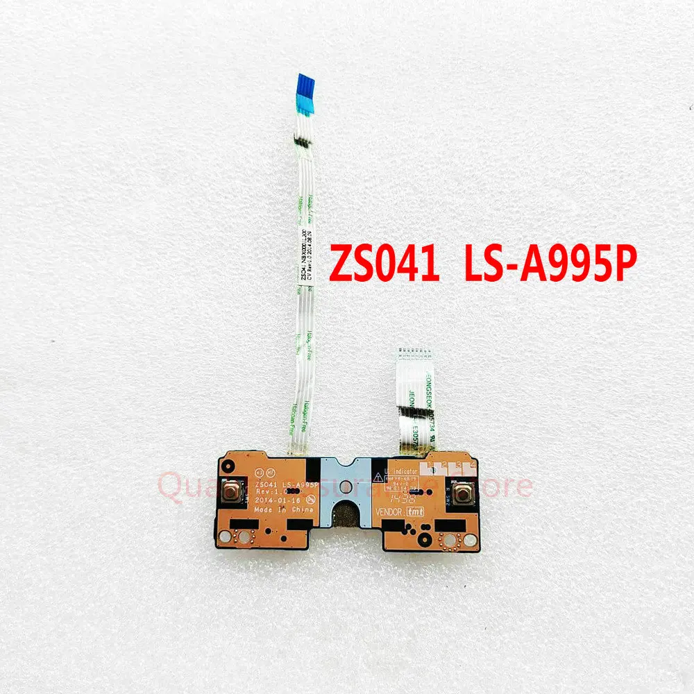 

LS-A995P Touchpad Buttons Board For HP 14-G 14-R 240 242 245 246 248 G1 G2 G3 Power Board ZSO41 LS-A995P