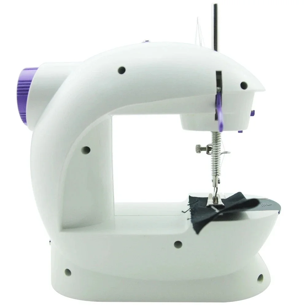 Household Sewing Machine Portable Electric Sewing Machines with Light and Speed Control for Beginner DIY Home Sewing Accessories