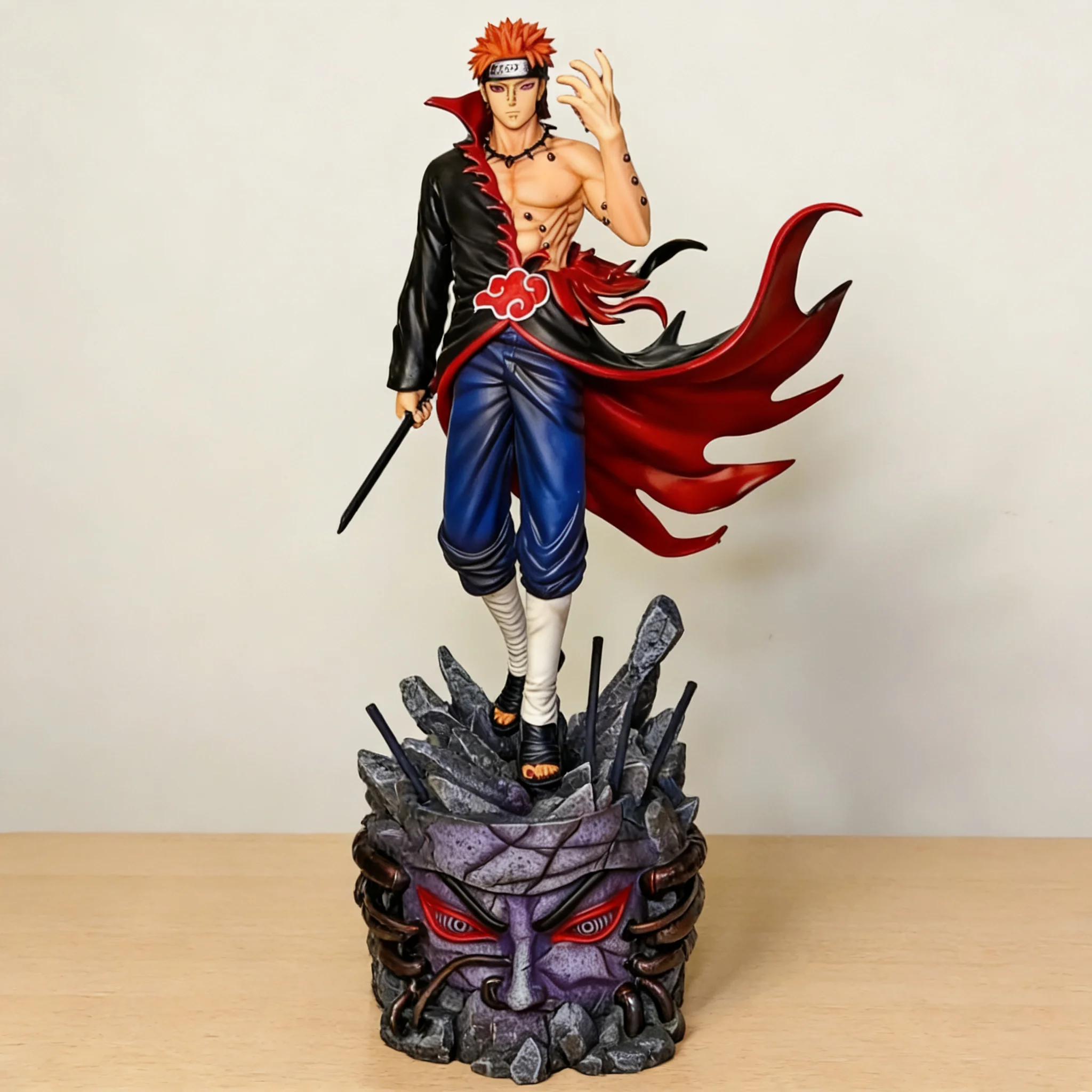 

Naruto Shippuden Pain Model Statue Collectible Anime Figure Ten Years Harmonious Series Hundred Ninja Tian Dao Display Piece