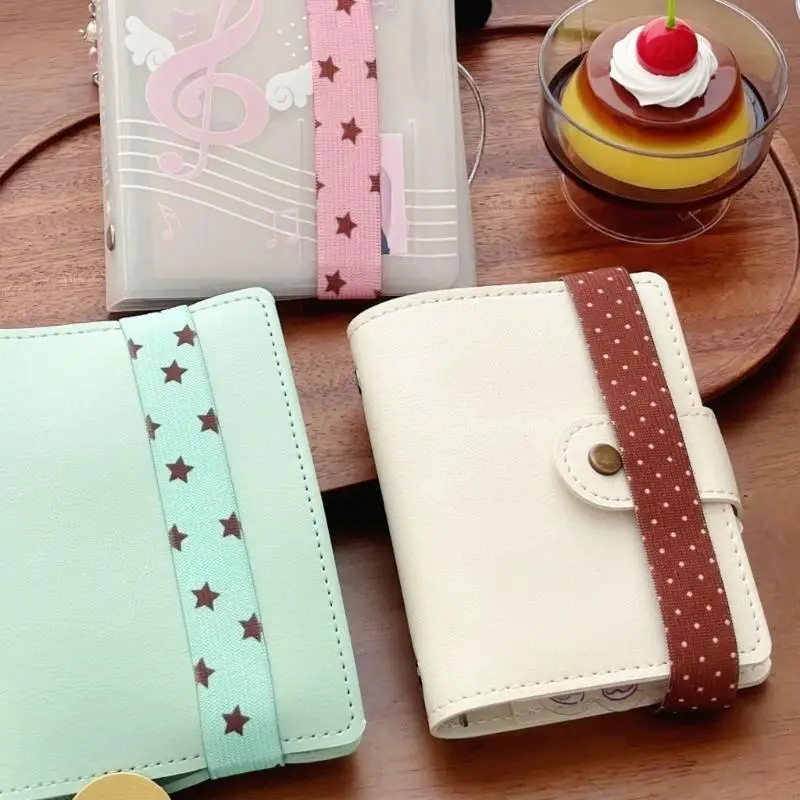 

Y5JB Stylish Journal Elastic Band for Notepads Journal Scrapbooking Organization