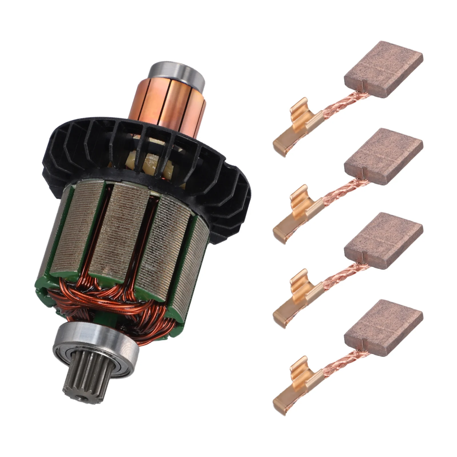Brand New Practical High Quality Armature With Carbon Brush Replacement Compact Easy Installation Parts For DDF482 DHP482
