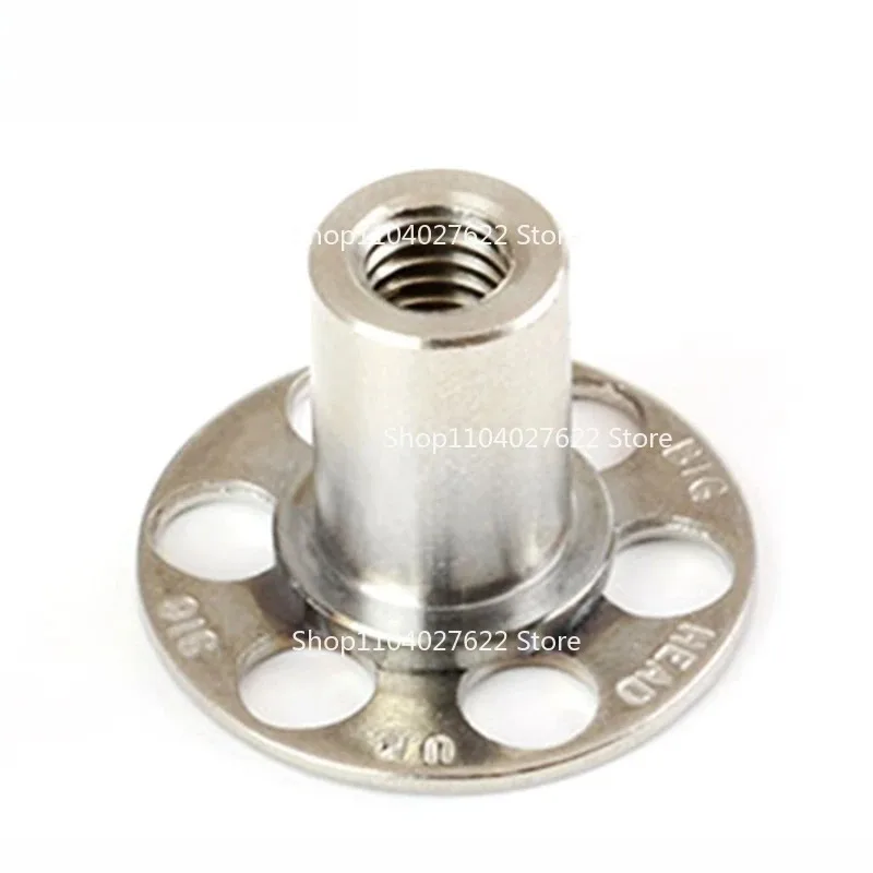 for◆ bigHead ® through hole internal thread sleeve M6 fastener, composite fixed