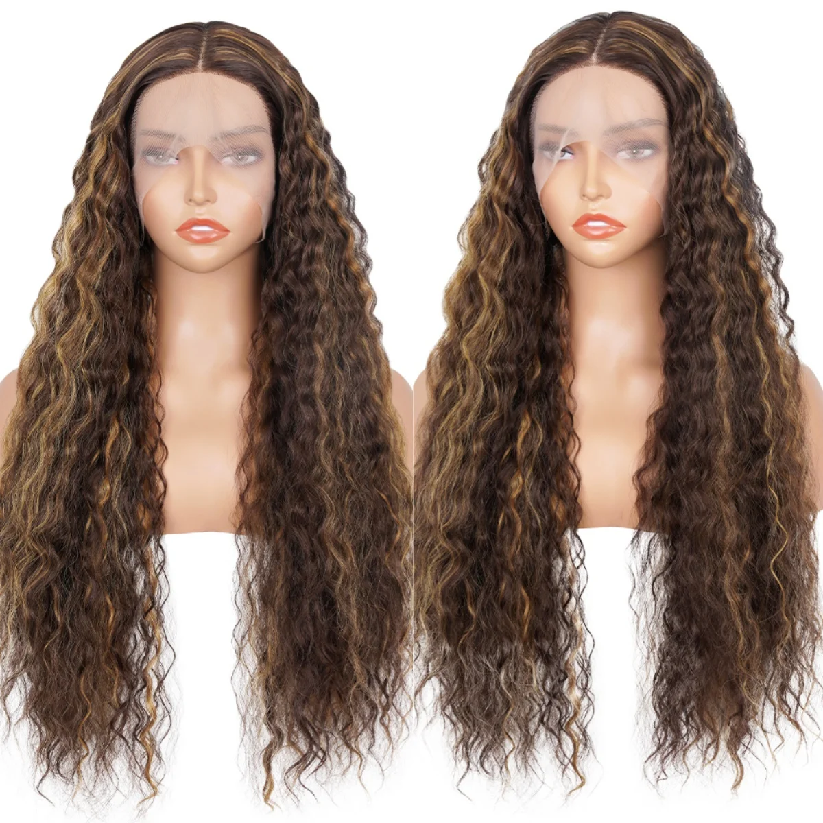 Thumbnail 2 - #84 Heat Resistant Synthetic Lace Wigs Comparison Guide
