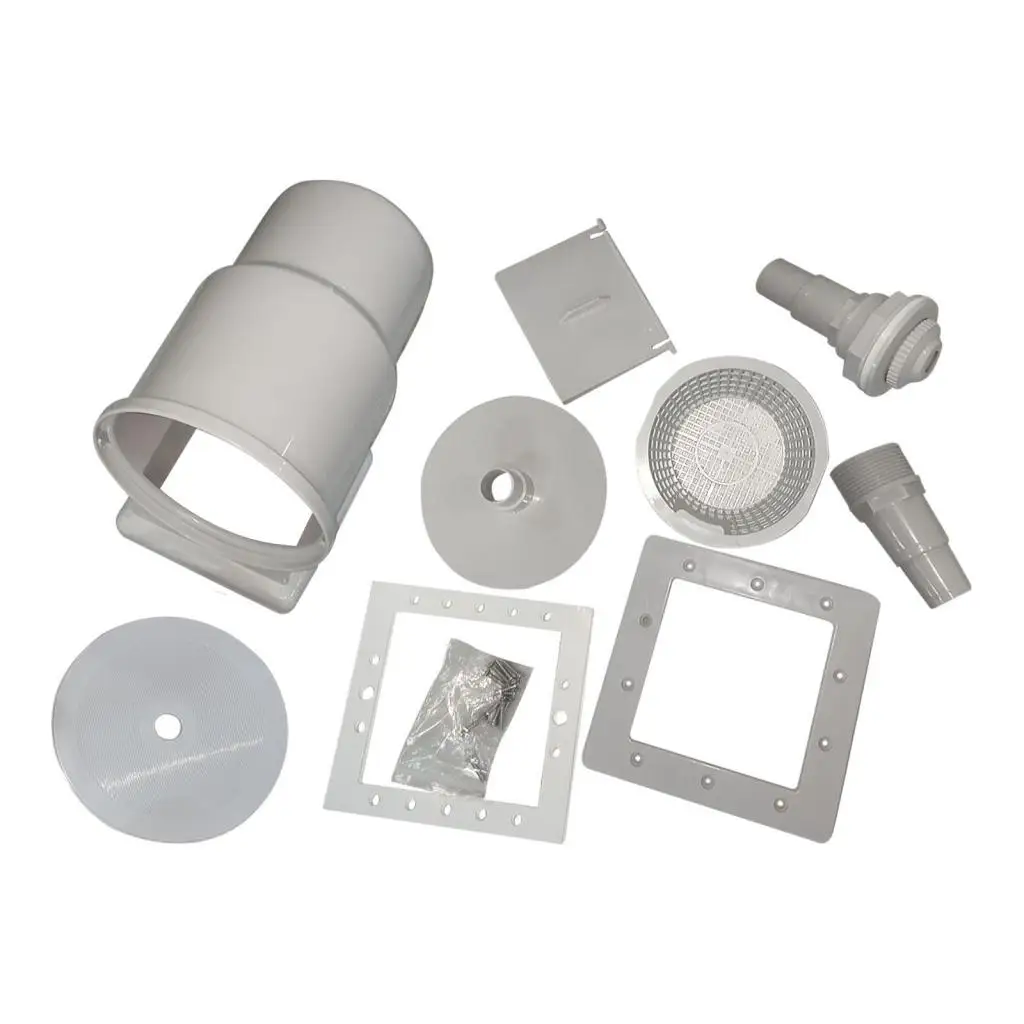 Replacement Pool Skimmer Kit Wide Mouth Skimmer Pool Cleaning Set for Above Ground Swimming Pool Parts