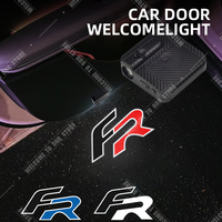 For Ibiza Leon Altea Arosa Ateca Exeo Alhambra Mill Cordoba HD Logo Car Door Welcome Lamp Light Projector Light LED Wireless