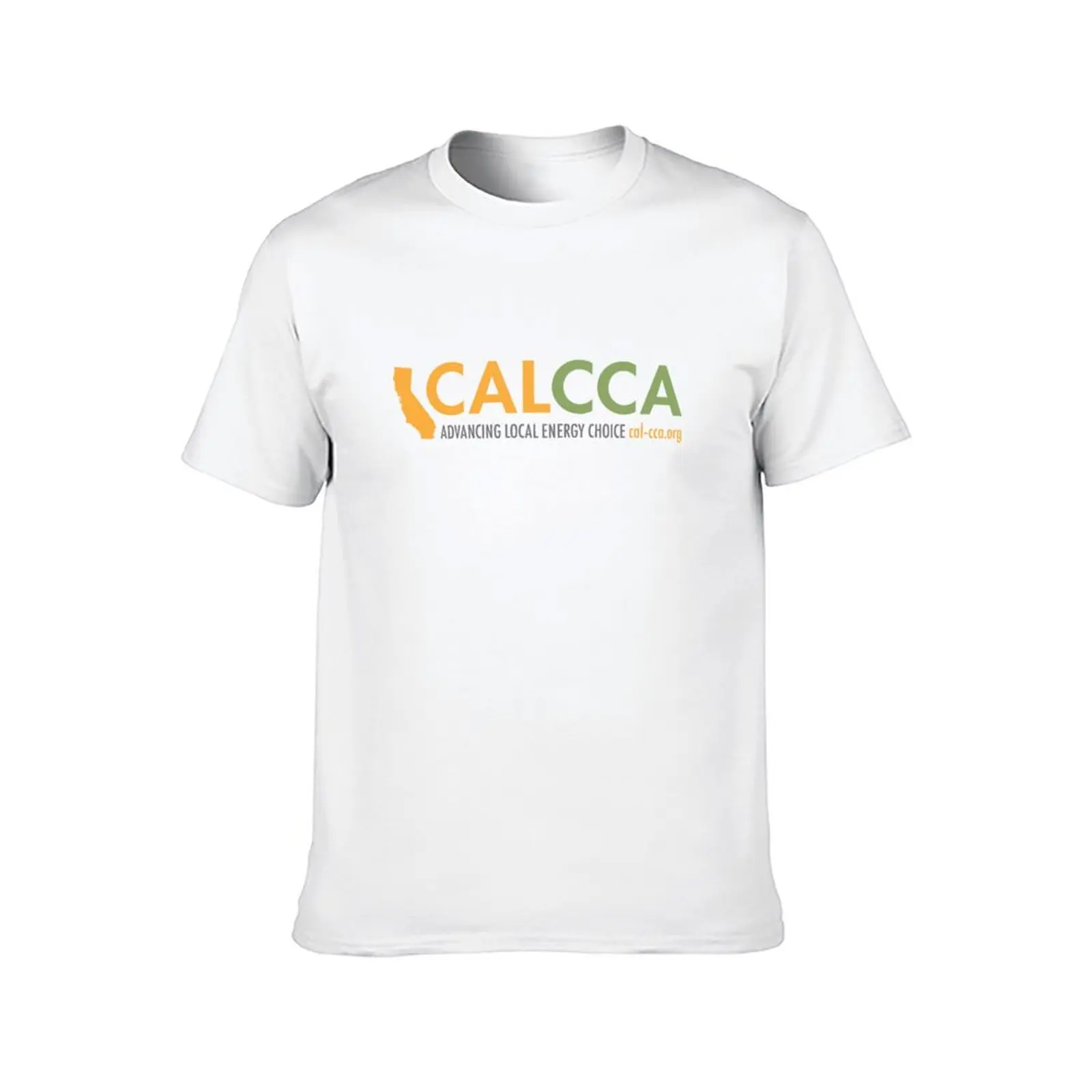 شعار CalCCA مع URL تي شيرت رجل تي شيرت الصيف تي شيرت للرجل القطن مضحك تي شيرت #2