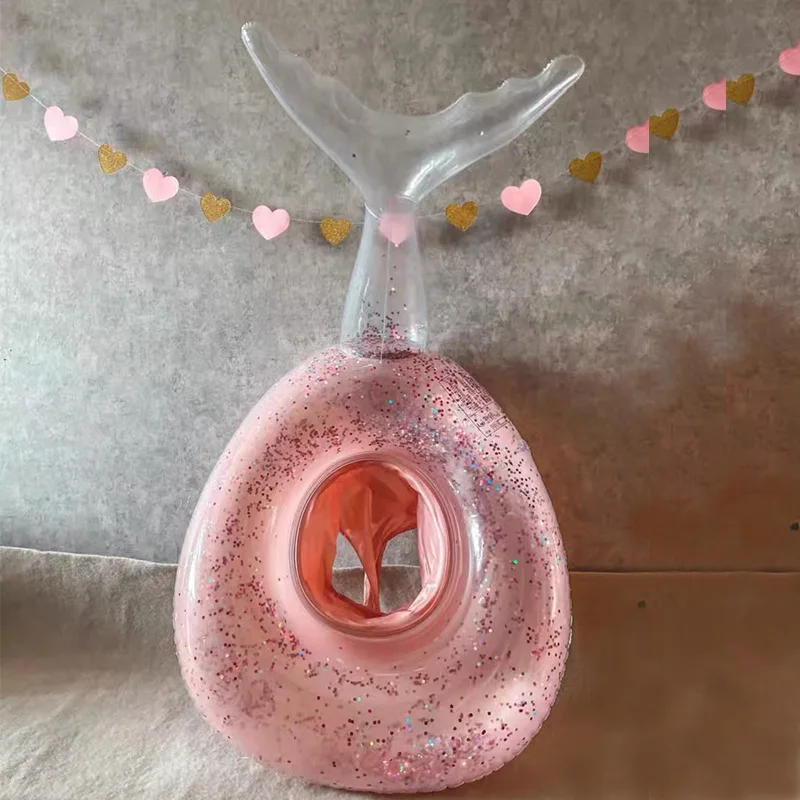 

Детское надувное сиденье для плавания «Русалка», плавающее кольцо с блестками, детское сиденье, круг для плавания, летняя игрушка для вечеринки у бассейна для детей