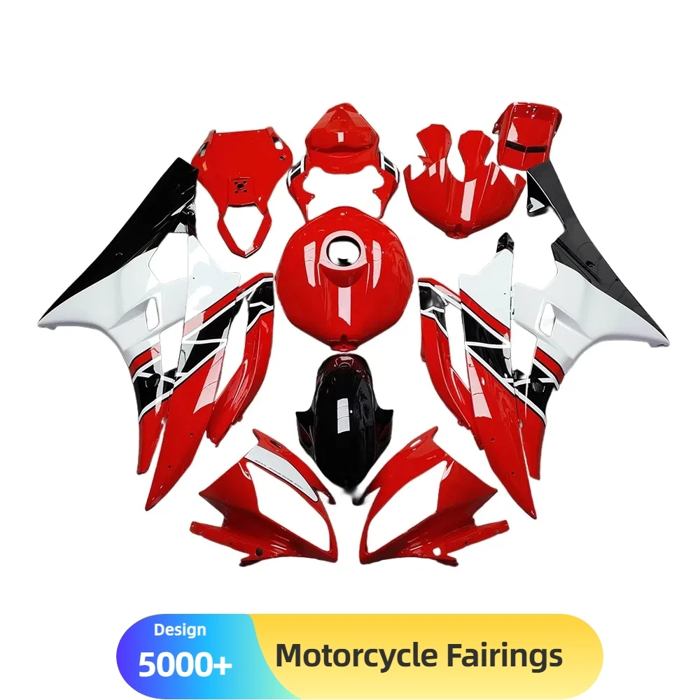 ABS Plastic Fairing Kit for Yamaha YZFR6 2006-2007 Motorcycle Bodywork 100% Fit Guarantee