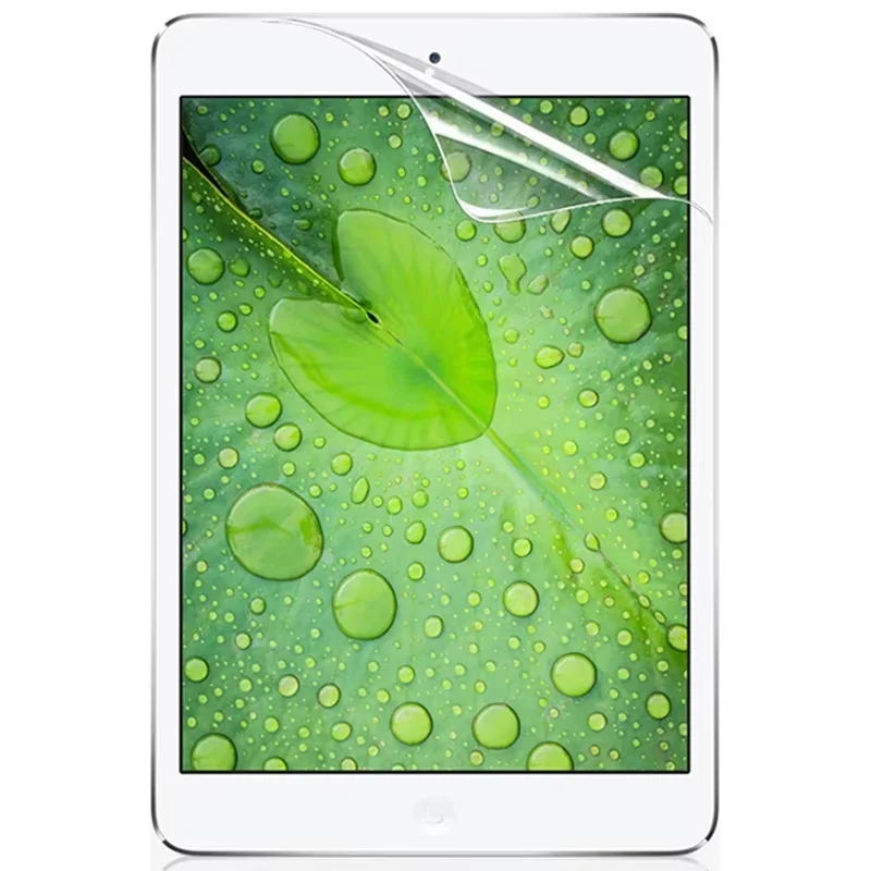 Full Screen Protector For iPad 12.9 2022 2021 2018 2017 2015 Clear Soft PET Protective Film For iPad 6th 5th 4th 3th 2th 1th Gen