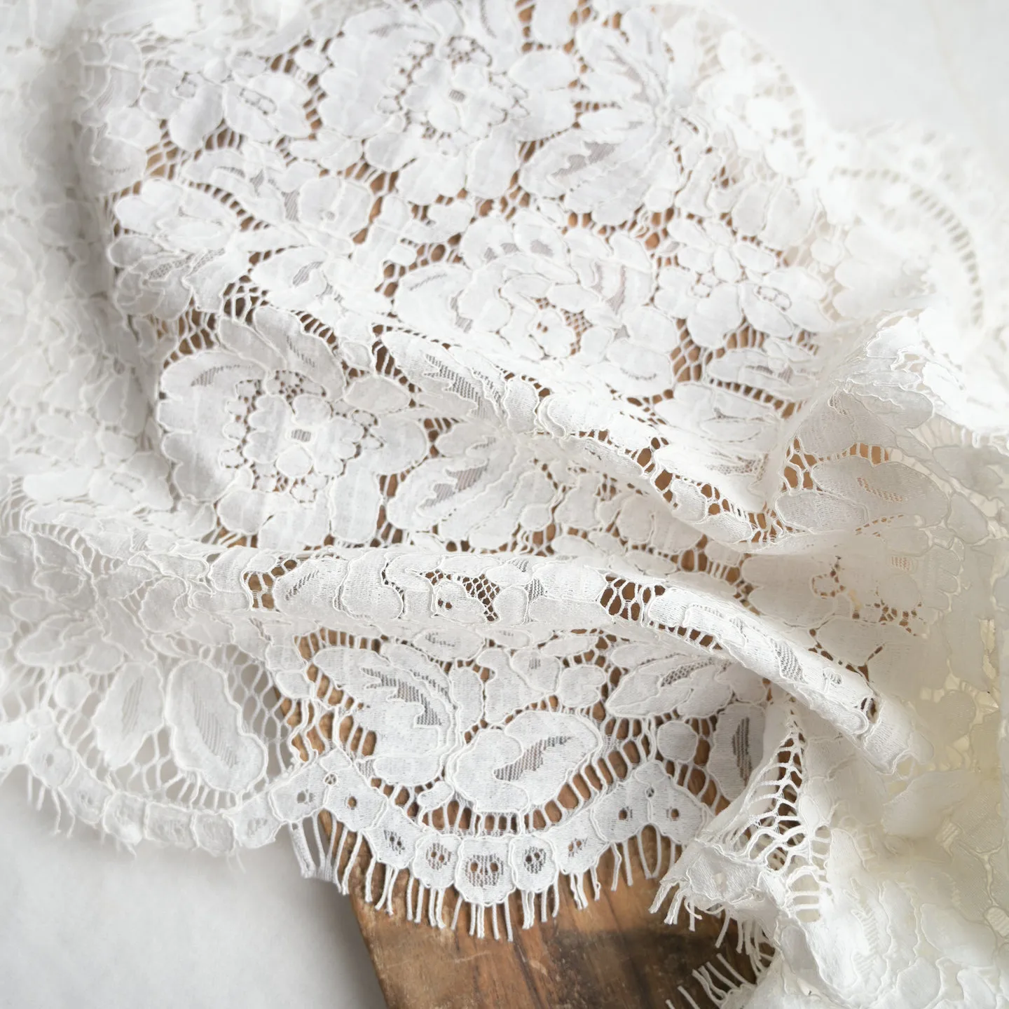 150CMX36CM ، الحدود القطن رمش أقمشة الدانتيل. DIY بها بنفسك الخياطة فساتين الزفاف الزفاف. نسيج الدانتيل الفرنسي 2025 نسيج عالي الجودة الدانتيل #4