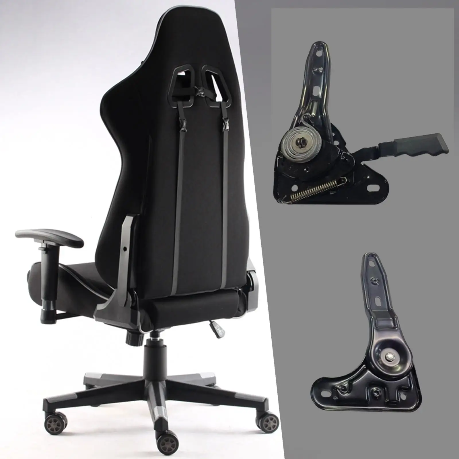 

2x Gaming Chair Angle Adjuster Practical Durable Mounting Accessories