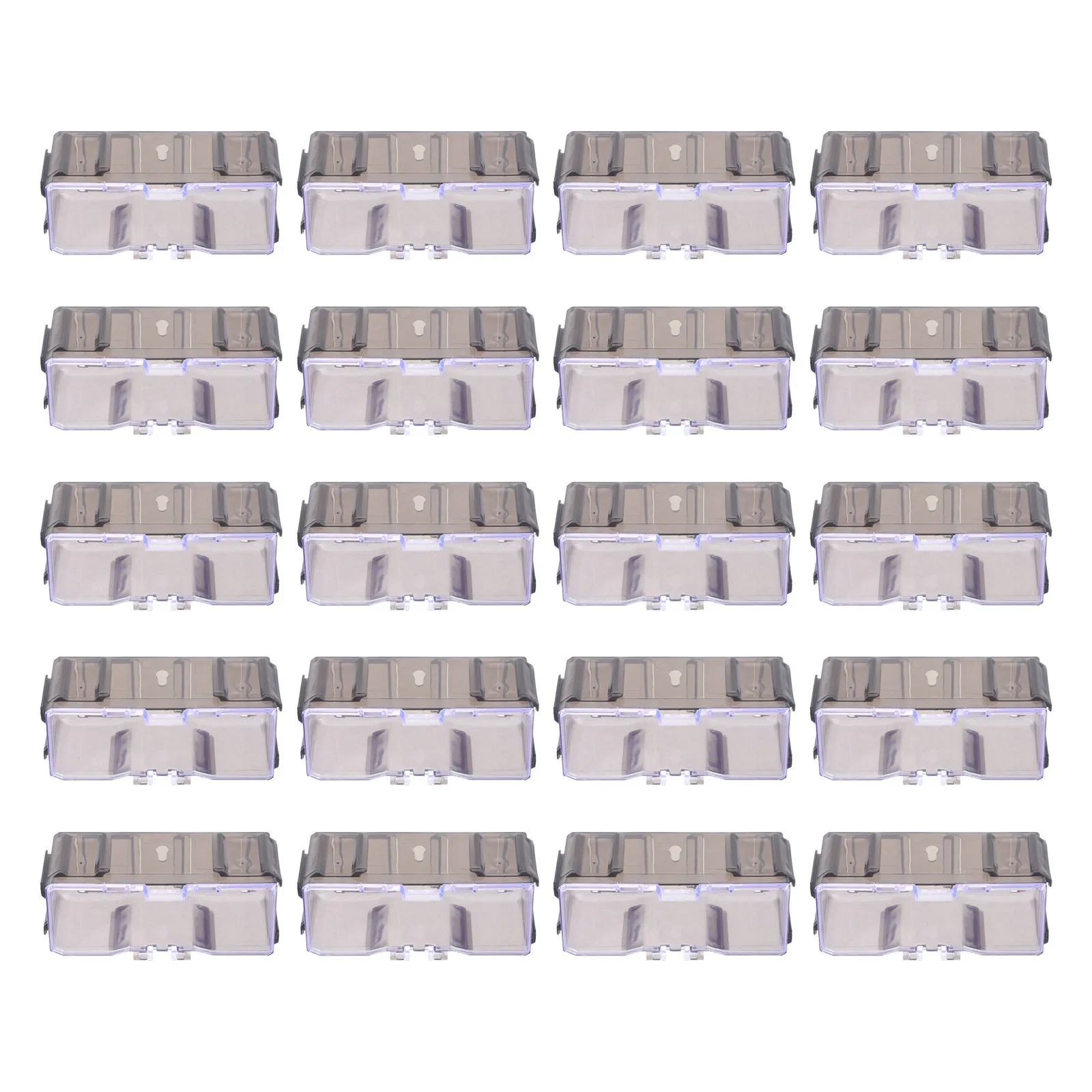 

20pcs Car Display Box 1/64 Scale Transparent Storage Case For Cars Clear Individual Collector Organizer Display Holder For Car