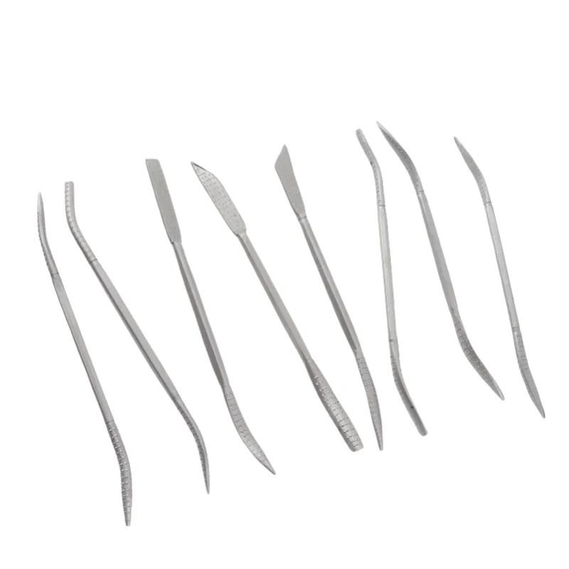 

8Pcs Double Ended Rasp File 8in Wood File Set Alloy Steel For Carving Woodworking Polishing