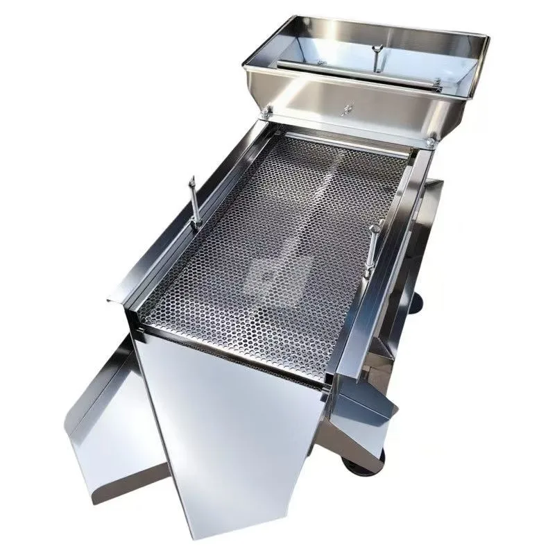 High Precision Impurity Removal Industrial Screening Machine Linear Vibrating Screen with Two Motors High Efficiency