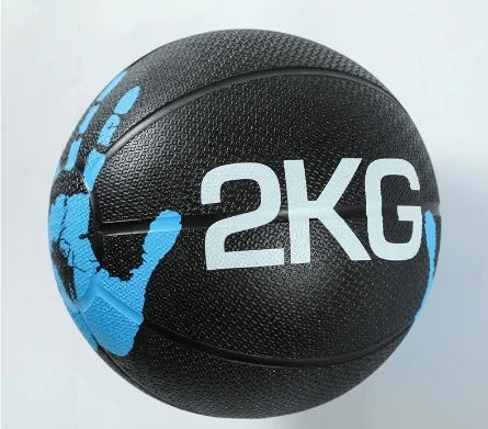 Fitness Training  2kg  Solid Rubber Medicine Slam Ball