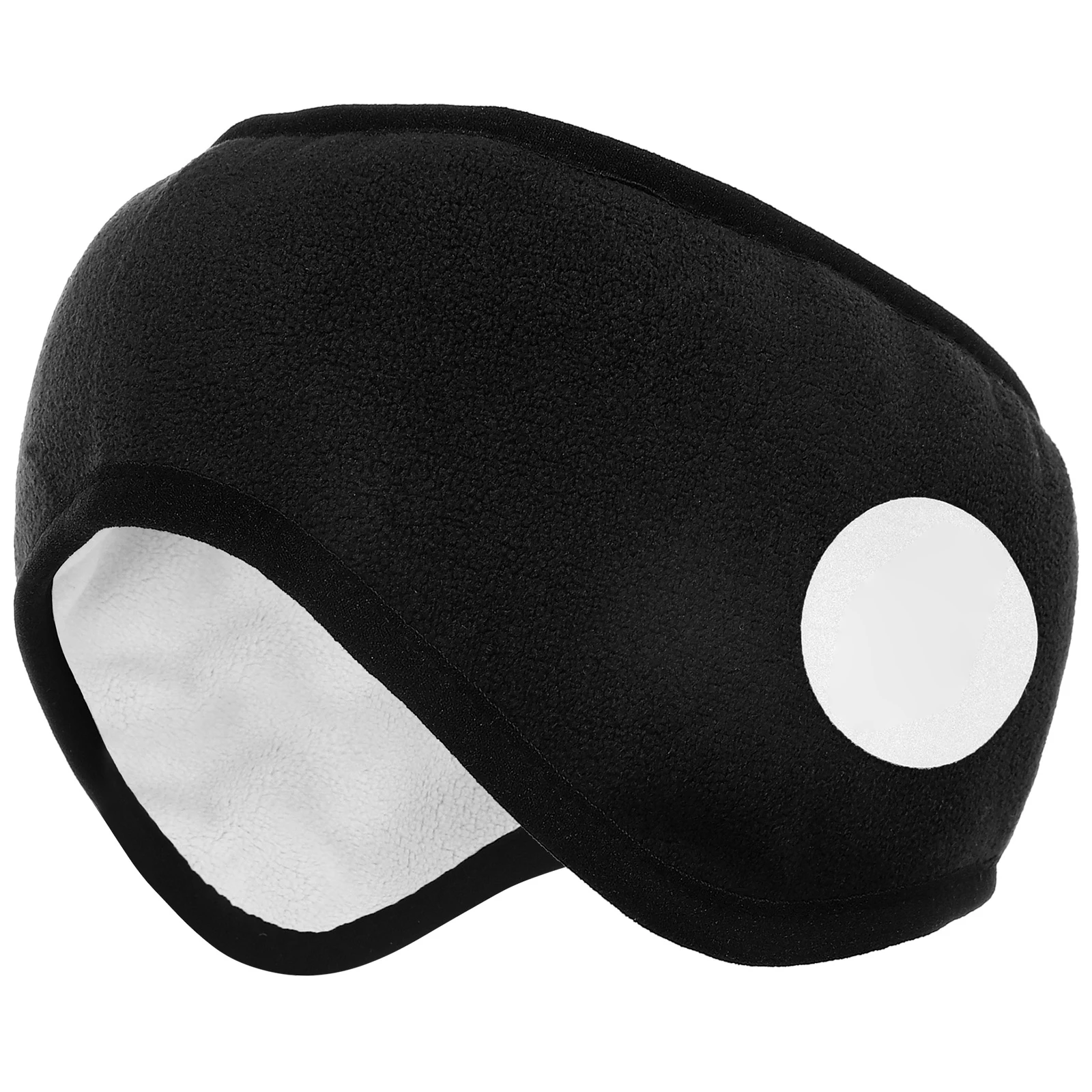 

Fleece Earmuffs Warmer Headband Earbuds Cover Winter Women Sleeping Adjustable Warm Lining No Pressure Peaceful Sleep